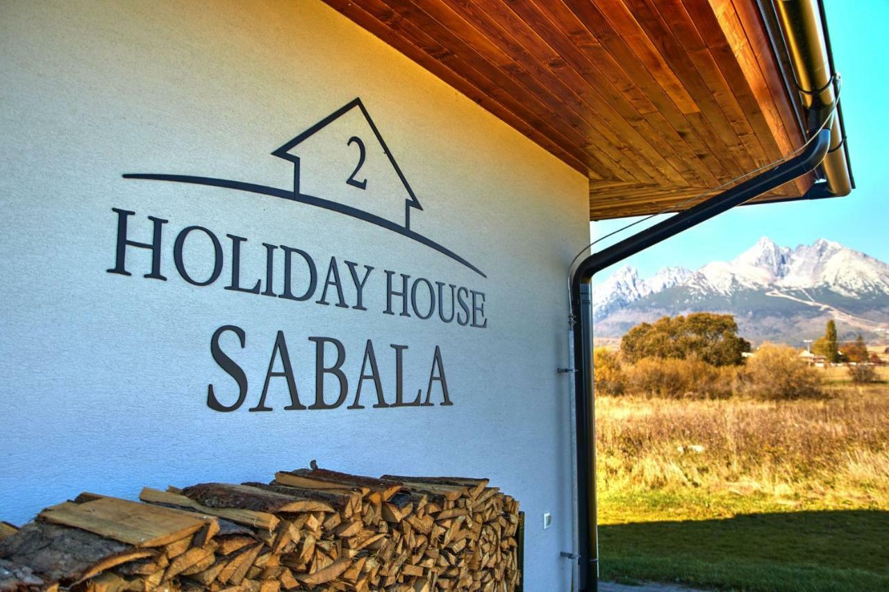 Holiday House Sabala 2 Stará Lesná Eksteriør bilde